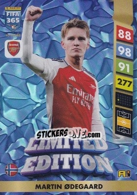 Figurina Martin Ødegaard - FIFA 365: 2024-2025. Adrenalyn XL
 n. LE8 - Panini