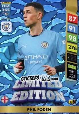 Cromo Phil Foden - FIFA 365: 2024-2025. Adrenalyn XL
 n. LE24 - Panini