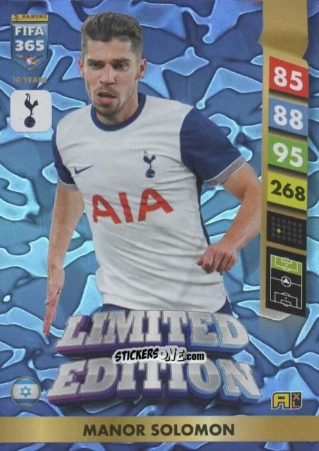 Cromo Manor Solomon - FIFA 365: 2024-2025. Adrenalyn XL
 n. LE30 - Panini