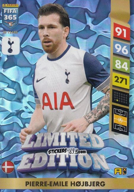 Figurina Pierre-Emile Højbjerg - FIFA 365: 2024-2025. Adrenalyn XL
 n. LE33 - Panini