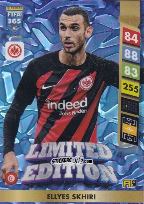 Figurina Ellyes Skhiri - FIFA 365: 2024-2025. Adrenalyn XL
 n. LE45 - Panini