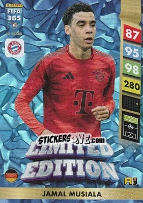Cromo Jamal Musiala - FIFA 365: 2024-2025. Adrenalyn XL
 n. LE56 - Panini