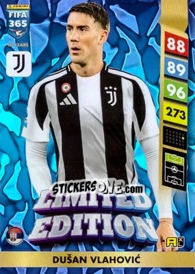 Figurina Dušan Vlahović - FIFA 365: 2024-2025. Adrenalyn XL
 n. LE70 - Panini