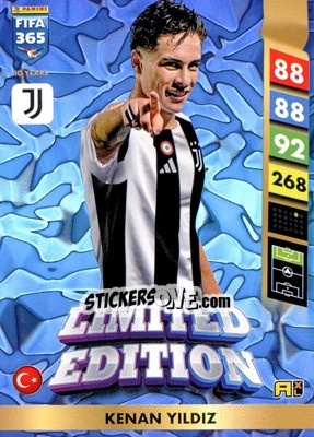 Cromo Kenan Yıldız - FIFA 365: 2024-2025. Adrenalyn XL
 n. LE72 - Panini