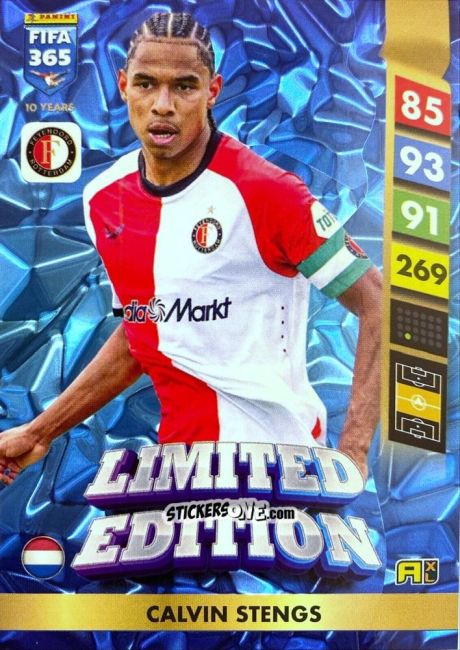 Sticker Calvin Stengs - FIFA 365: 2024-2025. Adrenalyn XL
 n. LE73 - Panini
