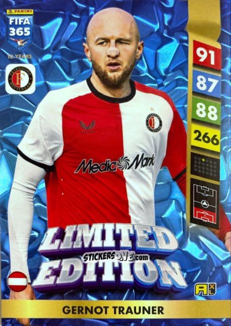 Sticker Gernot Trauner - FIFA 365: 2024-2025. Adrenalyn XL
 n. LE76 - Panini