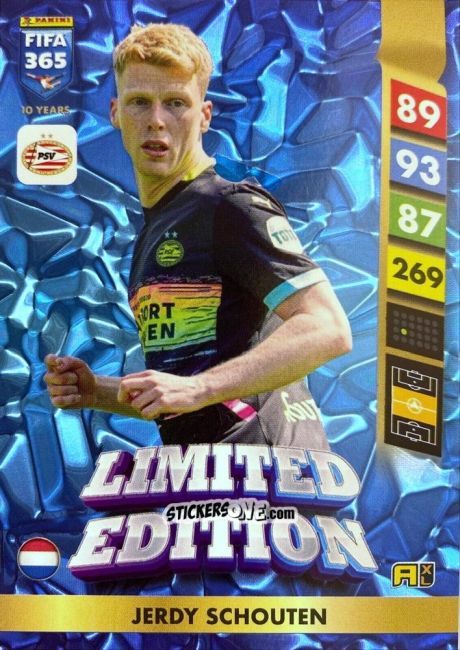 Cromo Jerdy Schouten - FIFA 365: 2024-2025. Adrenalyn XL
 n. LE88 - Panini