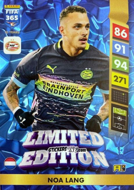Cromo Noa Lang - FIFA 365: 2024-2025. Adrenalyn XL
 n. LE94 - Panini