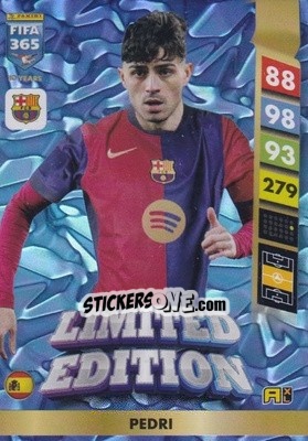 Sticker Pedri - FIFA 365: 2024-2025. Adrenalyn XL
 n. LE111 - Panini