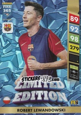Sticker Robert Lewandowski - FIFA 365: 2024-2025. Adrenalyn XL
 n. LE112 - Panini