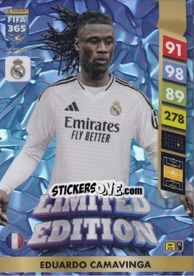 Sticker Eduardo Camavinga - FIFA 365: 2024-2025. Adrenalyn XL
 n. LE116 - Panini