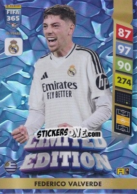 Sticker Federico Valverde - FIFA 365: 2024-2025. Adrenalyn XL
 n. LE118 - Panini