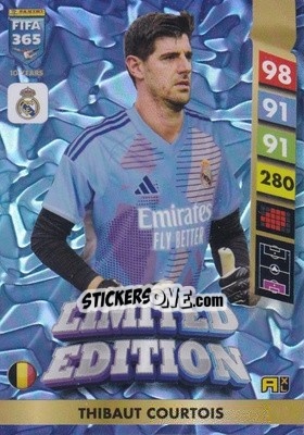 Figurina Thibaut Courtois - FIFA 365: 2024-2025. Adrenalyn XL
 n. LE123 - Panini