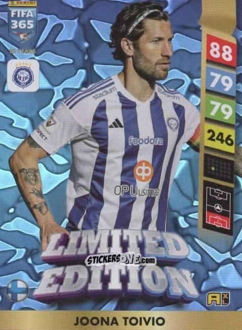 Cromo Joona Toivio - FIFA 365: 2024-2025. Adrenalyn XL
 n. LE130 - Panini