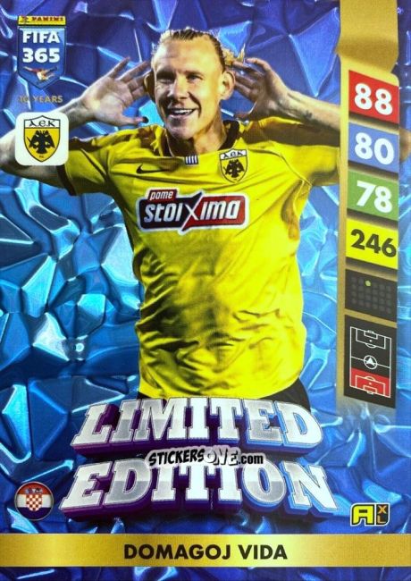 Cromo Domagoj Vida - FIFA 365: 2024-2025. Adrenalyn XL
 n. LE139 - Panini