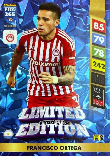 Sticker Francisco Ortega - FIFA 365: 2024-2025. Adrenalyn XL
 n. LE153 - Panini