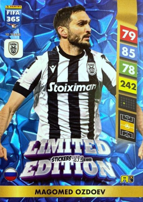 Cromo Magomed Ozdoev - FIFA 365: 2024-2025. Adrenalyn XL
 n. LE180 - Panini