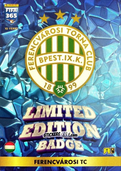 Cromo Club Badge - FIFA 365: 2024-2025. Adrenalyn XL
 n. LE187 - Panini
