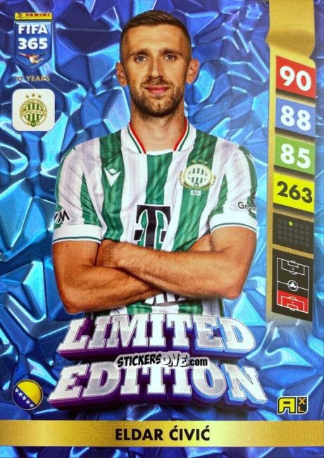 Cromo Eldar Ćivić - FIFA 365: 2024-2025. Adrenalyn XL
 n. LE190 - Panini