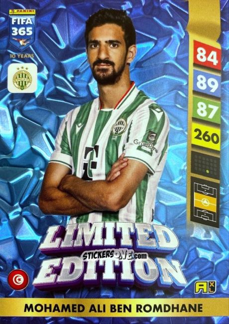 Cromo Mohamed Ali Ben Romdhane - FIFA 365: 2024-2025. Adrenalyn XL
 n. LE194 - Panini