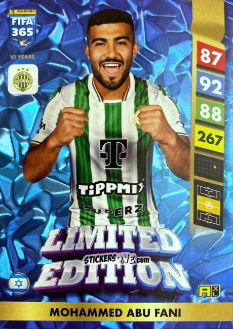 Cromo Mohammed Abu Fani - FIFA 365: 2024-2025. Adrenalyn XL
 n. LE195 - Panini