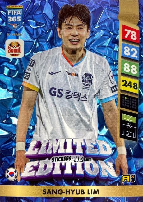 Figurina Sang-Hyub Lim - FIFA 365: 2024-2025. Adrenalyn XL
 n. LE197 - Panini