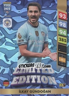 Figurina İlkay Gündoğan - FIFA 365: 2024-2025. Adrenalyn XL
 n. LE201 - Panini