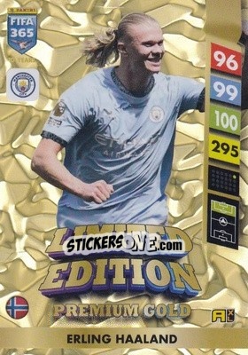 Cromo Erling Haaland - FIFA 365: 2024-2025. Adrenalyn XL
 n. PGLE1 - Panini