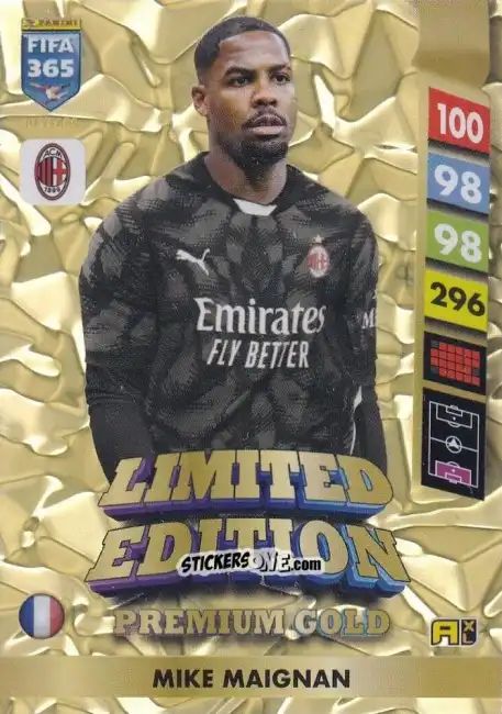 Figurina Mike Maignan - FIFA 365: 2024-2025. Adrenalyn XL
 n. PGLE4 - Panini