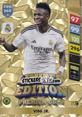 Figurina Vini Jr. - FIFA 365: 2024-2025. Adrenalyn XL
 n. PGLE6 - Panini