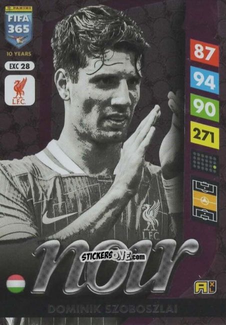 Cromo Dominik Szoboszlai - FIFA 365: 2024-2025. Adrenalyn XL
 n. EXC28 - Panini
