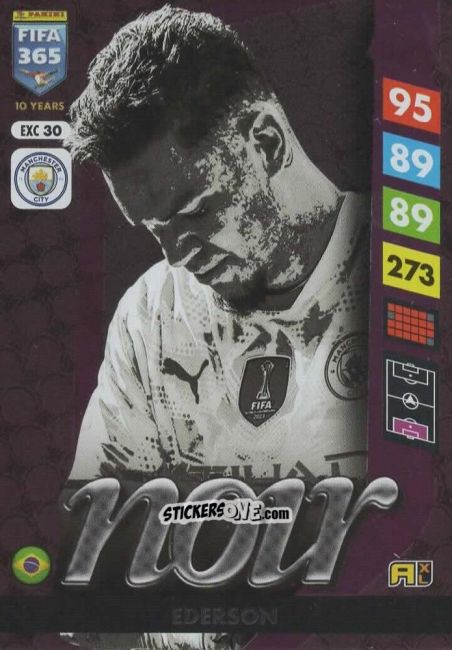 Figurina Ederson - FIFA 365: 2024-2025. Adrenalyn XL
 n. EXC30 - Panini