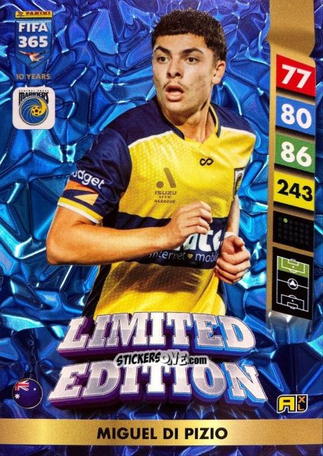 Cromo Miguel Di Pizio - FIFA 365: 2024-2025. Adrenalyn XL
 n. LE211 - Panini