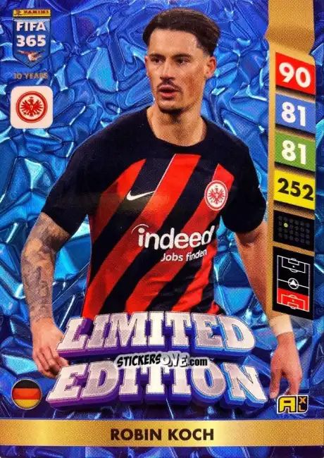 Cromo Robin Koch - FIFA 365: 2024-2025. Adrenalyn XL
 n. LE214 - Panini
