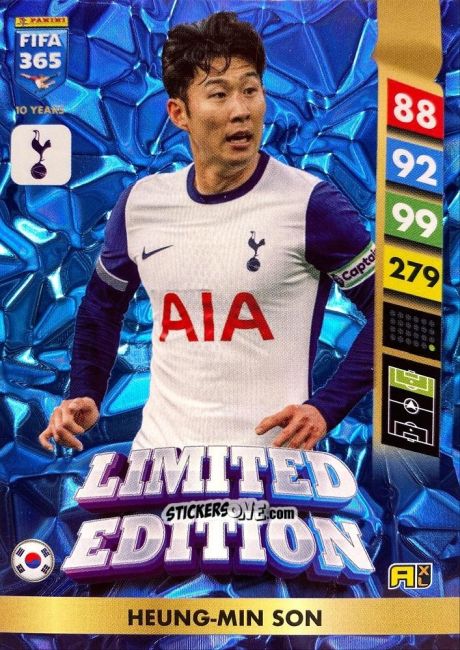 Sticker Heung-Min Son - FIFA 365: 2024-2025. Adrenalyn XL
 n. LE218 - Panini
