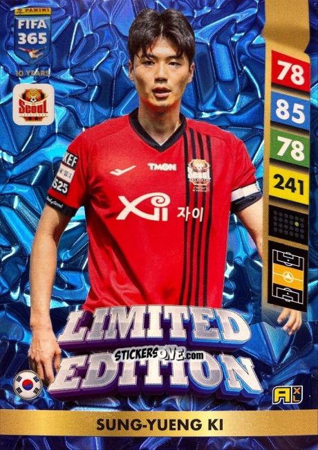 Figurina Sung-Uueng Ki - FIFA 365: 2024-2025. Adrenalyn XL
 n. LE226 - Panini