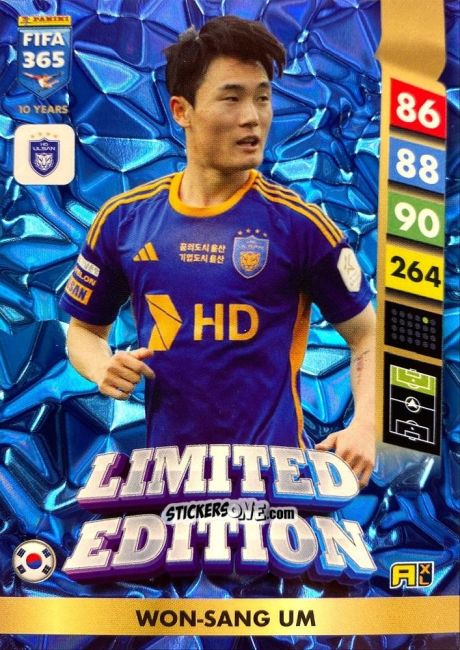 Cromo Won-Sang Um - FIFA 365: 2024-2025. Adrenalyn XL
 n. LE232 - Panini