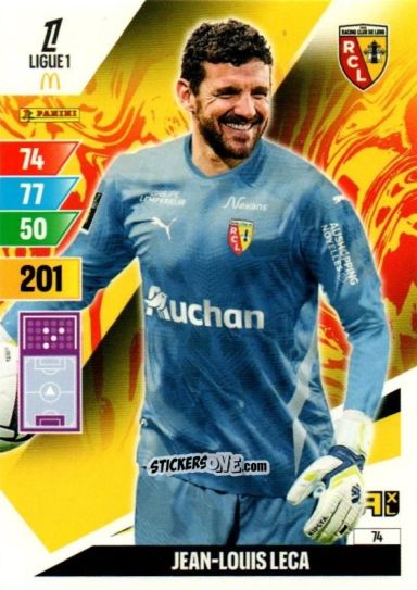 Cromo Jean-Louis Leca - Ligue 1 2024-2025. Adrenalyn XL n. 74 - Panini