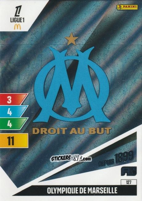 Figurina Ecusson - Ligue 1 2024-2025. Adrenalyn XL n. 127 - Panini