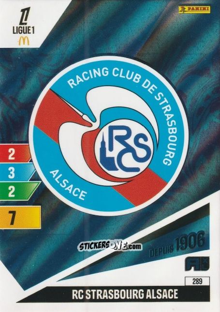 Cromo Ecusson - Ligue 1 2024-2025. Adrenalyn XL n. 289 - Panini
