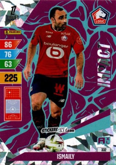 Cromo Ismaily - Ligue 1 2024-2025. Adrenalyn XL n. 332 - Panini