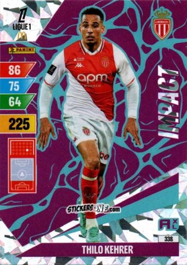 Sticker Thilo Kehrer - Ligue 1 2024-2025. Adrenalyn XL n. 338 - Panini