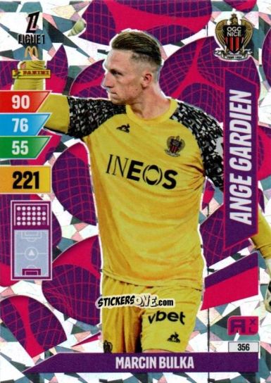 Figurina Marcin Bulka - Ligue 1 2024-2025. Adrenalyn XL n. 356 - Panini
