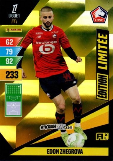 Cromo Edon Zhegrova - Ligue 1 2024-2025. Adrenalyn XL n. LE-EZ - Panini