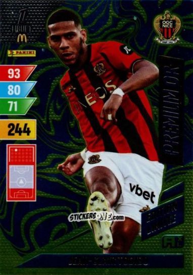 Sticker Jean-Clair Todibo - Ligue 1 2024-2025. Adrenalyn XL n. LE-JCT - Panini