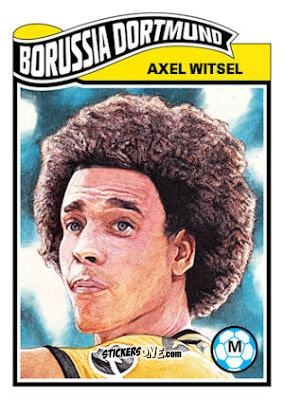 Figurina Axel Witsel - Living Set Soccer 2019 n. 19 - Topps