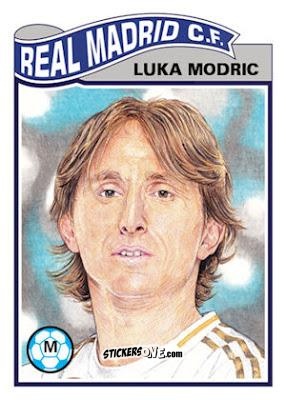 Cromo Luka Modric - Living Set Soccer 2019 n. 46 - Topps