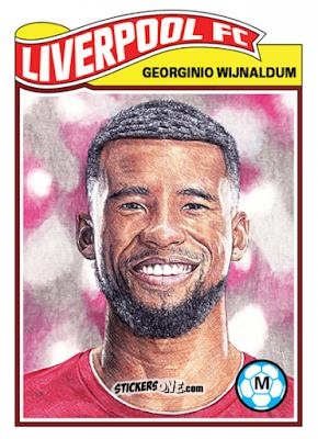 Cromo Georginio Wijnaldum - Living Set Soccer 2019 n. 54 - Topps