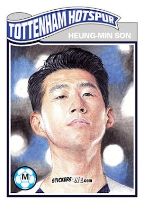 Sticker Heung-Min Son - Living Set Soccer 2019 n. 57 - Topps