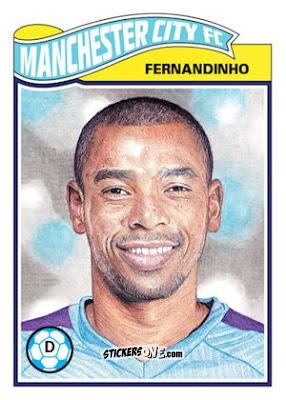 Figurina Fernandinho - Living Set Soccer 2019 n. 59 - Topps